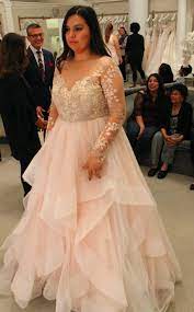 Tlc Official Site Blush Wedding Gown Plus Size Wedding Ball Gowns
