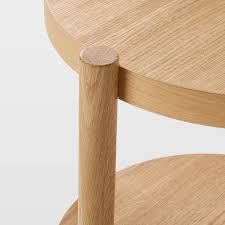 After holding the hot dry iron on each stain for only about a minute, the marks were gone!! Listerby Side Table White Stained Oak 50 Cm Ikea
