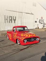 Image result for Light Red 1954 Truck