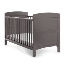 Obaby Grace Cot Bed Taupe Grey Cot Beds Mothercare Cot Bedding Grey Cot Bedding Convertible Cot