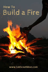 Leather working tools, craft 3 recipes at the scout fire . Teaching Cub Scouts How To Build A Fire Cub Scout Ideas