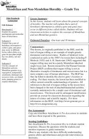 Education degrees, courses structure, learning courses. Mendelian And Non Mendelian Heredity Grade Ten Pdf Free Download