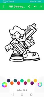Click the sky friday night funkin coloring pages to view printable version or color it online (compatible with ipad and android tablets). Friday Night Funkin Coloring Book Download Apk Application For Free