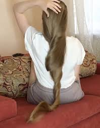 The most famous movies and tv shows online with the highest quality! Video Blonde Rapunzel S Sofa Long Hair Styles Long Hair Play Long Hair Girl