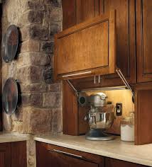 Our hardwood appliance garage has everything you need to create a complete counter storage unit. Wall Appliance Garage Kraftmaid