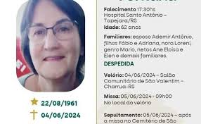 NOTA DE FALECIMENTO: Idelma Maria Fontana