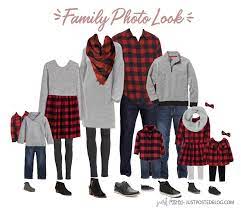 What To Wear For Family Pictures Buffalo Plaid Perfect For Family Christmas Pho Family Photo Outfits Family Portrait Outfits Family Christmas Pictures Outfits