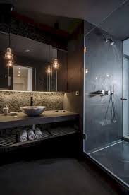 Tons of ideas for black bathrooms: 15 Tasteful And Refined Black Bathrooms Shelterness