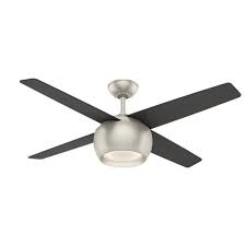 Casablanca 159931 Valby 54 Inch 4 Blade Quiet Led Light Ceiling Fan Matte Nickel Target