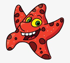 Now draw the dolphins fins. Cartoon Drawing Tutorial Http Drawingmanuals Com Manual Easy To Draw Starfish Transparent Png 720x1280 Free Download On Nicepng