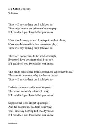 If I Could Tell You Poem Google Search Poetry Words Poems You Poem
