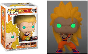 Dragonball z glow in the dark super saiyan goku action figure ee exclusive: Amazon Com Funko Pop Dragonball Z Super Saiyan 3 Goku Glow In The Dark Gitd Exclusive Variant Toys Games