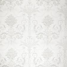 Josette Dove Grey White Floral Linen Cotton Mix Curtain Fabric Grey And White Wallpaper Childrens Room Decor Fabric