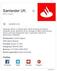 Santander bank also failed a number of stress tests in europe a few years ago. Santander Bank Customer Service Number