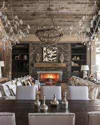 From oval to octagonal, we've got dining tables to fit any rustic décor occasion you cook up. Modern Rustic Dining Room With Unique Lighting Rustikal Wohnbereich San Diego Von Eldorado Stone Houzz
