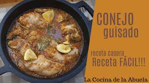 La carne de conejo tiene menos grasa que la carne de res, cerdo o pollo y existen varias maneras de cocinar conejo, y aquí te mostraremos algunas recetas básicas para. Conejo Guisado La Cocina De La Abuela Youtube