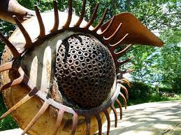 Junk Sculpture 11 Metal Yard Art Scrap Metal Art Metal Garden Art