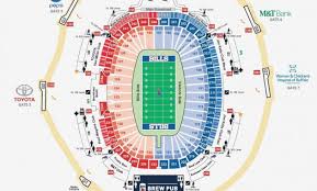 True Redskin Stadium Seating Chart Mid Florida Credit Union