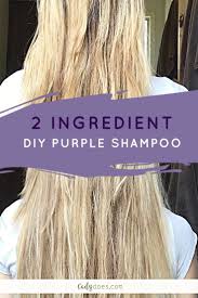 Here's what you should know toners are different from hair dyes: 2 Ingredient Diy Purple Shampoo Diy Hair Toner Purple Shampoo Purple Shampoo For Blondes