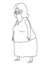 Parents may receive compensation when you click through and purchase from links contained on this website. Gloria From Bob S Burgers Coloring Page Free Printable Coloring Pages For Kids