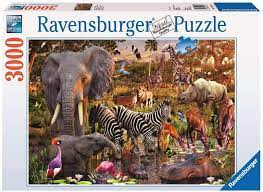 3d disney castle puzzles by ravensburger. Amazon Com Ravensburger African Animals 3000 Piece Jigsaw Puzzle For Adults Softclick Technology Means Pieces Fit Together Perfectly Toys Games