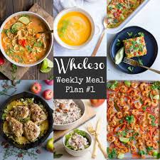 Thousands of home cooks can't be wrong! Whole30 Meal Plan Grocery List Week 1 Wholesomelicious