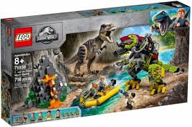 Piłka nożna jest tak popularna, że grają w nią nawet minifigurki lego. Lego Jurassic World Tyranozaur Kontra Mechaniczny Dinozaur 75938 Wiek 8 Lego Sklep Internetowy Gryizabawki Pl