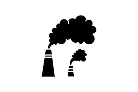 Smoke Black Glyph Icon Glyph Icon Pictogram Glyphs