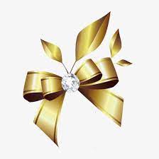 Vector Diamond Bow Bow Clipart Golden Ribbon Bow Png Transparent Clipart Image And Psd File For Free Download Diamond Vector Floral Border Design Diamond Bows