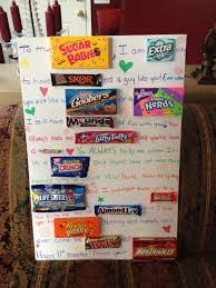 Handmadehq Creative Gifts For Boyfriend Birthday Cards For Boyfriend Valentines Candy Poster
