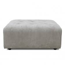 It combines sleek seating, shelving, and a concealed compartment to store away any unsightly objects. Module Sofa Vint Light Grey Ottoman Hk Living