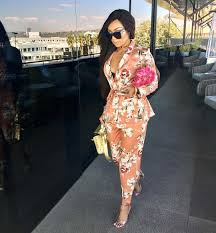 Maybe you would like to learn more about one of these? Bonang Matheba Looks Chic In Floral Outfit