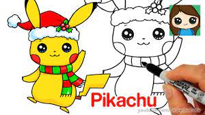 Maybe you would like to learn more about one of these? How To Draw Christmas Pikachu Easy Pokemon Youtube