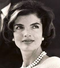 Jackie looking beautiful, but so alone, here.