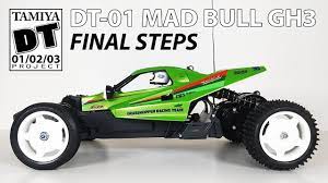 Tamiya DT-01/02/03 Project #12: Finishing the Tamiya Mad Bull (DT-01) ...  and an RC Collection Tour! - YouTube