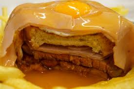 The original francesinha recipe was developed in the 1950s at a. Porto S Heart Attack On A Plate Pegs On The Line