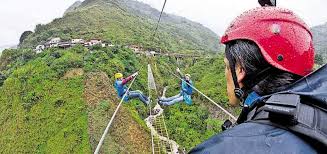¿dónde queda baños de agua santa? Mes Del Turismo En Banos Cafe Colibri Y Basilica De Nuestra Senora De Agua Santa Luna Volcan Adventure Spa Hotel En Banos Ecuador
