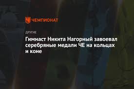 Никита нагорный популяризирую свой вид спорта и спорт в частности! Gimnast Nikita Nagornyj Zavoeval Serebryanye Medali Che Na Kolcah I Kone Chempionat