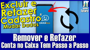 Acesse sua conta e clique em outros serviços > dados cadastrais: Como Excluir E Refazer Conta No Caixa Tem Mudar Dados Email Cpf Celular Senha Cep Etc Youtube