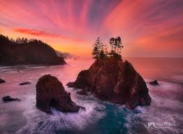 Southern Oregon Coast Sunrise Southern Oregon Coast Oregon Coast Oregon Coastline