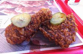 3 pieces of chicken, 2 sides, biscuit, medium drink. Kfc Nashville Hot Chicken Review Fast Food Geek