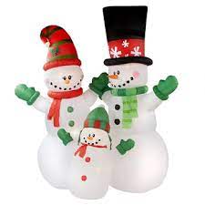 Check spelling or type a new query. 12 Airblown Inflatable Lighted Snowman Family Yard Display Christmas Tree Shops And That Home Decor Furniture Gifts Store