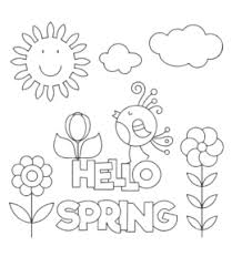 With coloringonly, you can download, print and color all elmo coloring sheet for free. Spring Coloring Pages Playing Learning