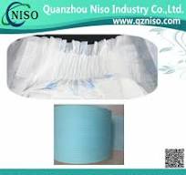 Top Grade Elastic Waistband Nonwoven for Baby/Adult Diaper Raw Materials