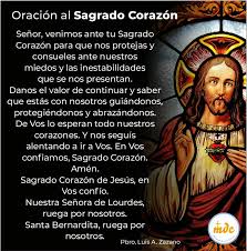 Please choose a different date. Oracion Al Sagrado Corazon De Jesus Misioneros Digitales Catolicos Mdc