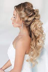 71 Perfect Half Up Half Down Wedding Hairstyles Fall Wedding Hairstyles Down Hairstyles Half Up Hair