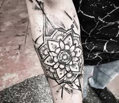 Mandala tattoo designs are associated with life of a flower. Mandala Flower Tattoo By Inne Tattoo Post 24061