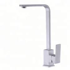 stainless steel square kitchen faucet