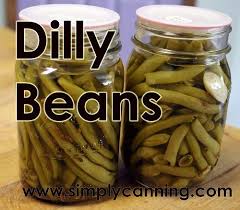 Dilly Beans Are A Special Treat That Never Last Long On The Shelf Canning Recipes Canning Vegetables Dilly Beans