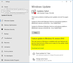 The update assistant will take you directly to the latest version of windows. Windows 10 2004 And 1909 Update To 20h2 Directly Via Windows Update Windows Questions